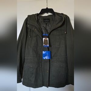 LUCKY BRAND CASUAL ARMY GREEN JACKET SIZE LARGE